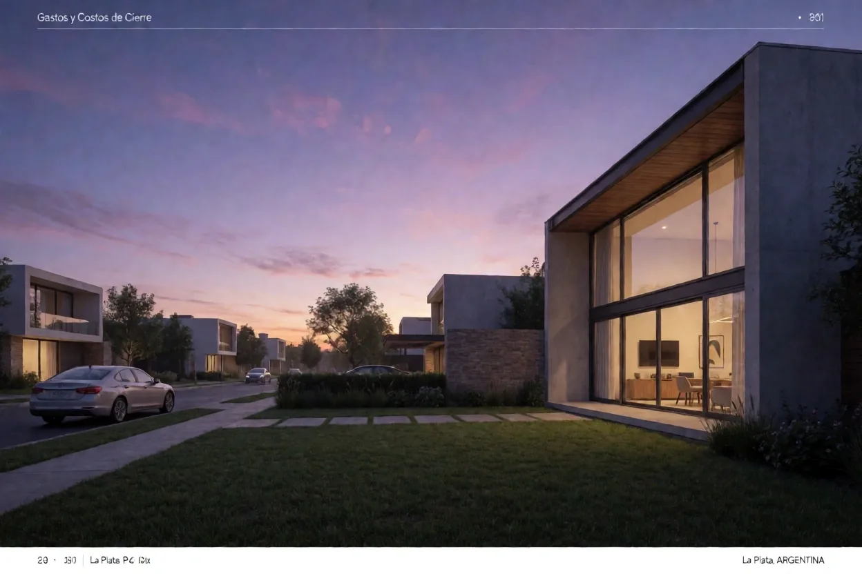 Panorama residencial en La Plata